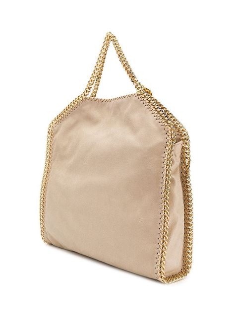 STELLA MCCARTNEY Borsa Tote Falabella Fold Over Butter Cream E Oro - STELLA MCCARTNEY