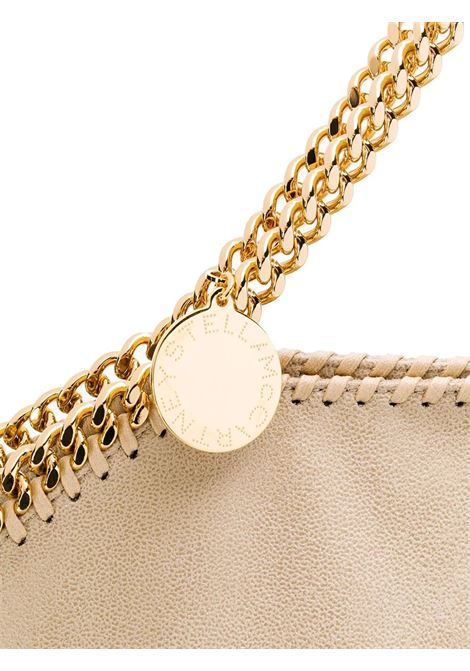 STELLA MCCARTNEY Borsa Tote Falabella Fold Over Butter Cream E Oro - STELLA MCCARTNEY