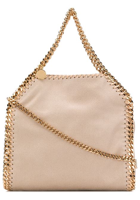 STELLA MCCARTNEY Borsa Tote Falabella Mini Butter Cream e Oro - STELLA MCCARTNEY
