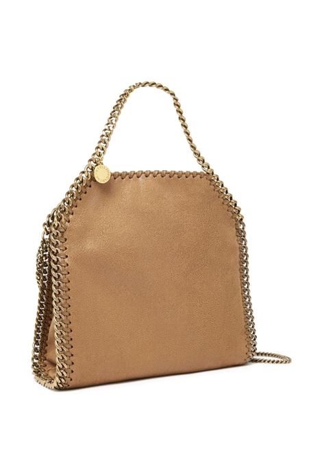 STELLA MCCARTNEY Borsa Tote Falabella Mini Marrone Pecan E Oro - STELLA MCCARTNEY