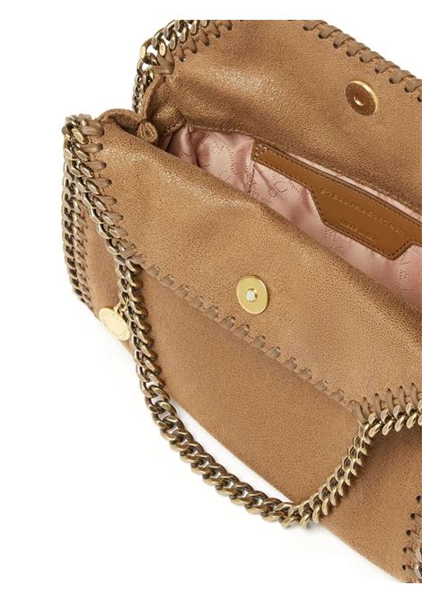 STELLA MCCARTNEY Borsa Tote Falabella Mini Marrone Pecan E Oro - STELLA MCCARTNEY