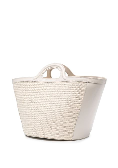 MARNI Borsa Tropicalia Summer Piccola Shell In Pelle E Rafia - MARNI