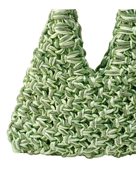 HIBOURAMA Borsa Vannifique In Satin Crisolite - HIBOURAMA