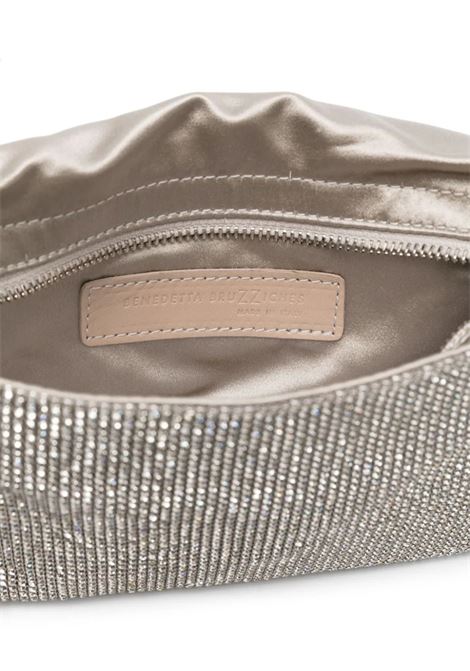 BENEDETTA BRUZZICHES Borsa Vitty La Mignon - Crystal On Silver - BENEDETTA BRUZZICHES