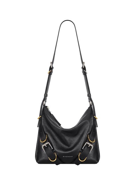 GIVENCHY Borsa Voyou Crossbody In Pelle Nera - GIVENCHY