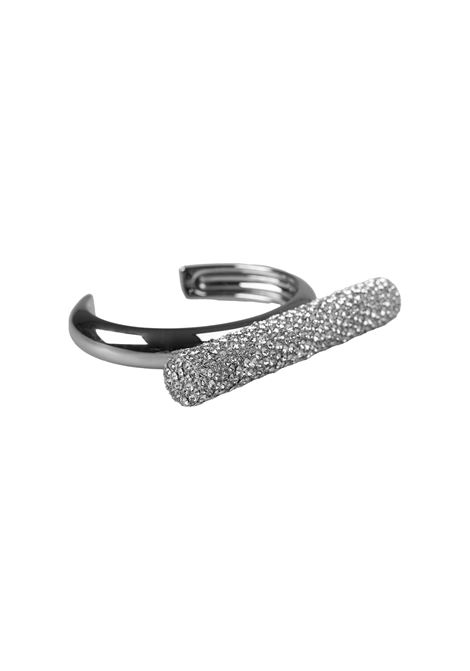 ALEXANDER MCQUEEN Bracciale Cross-Bar Gioiello In Palladio - ALEXANDER MCQUEEN