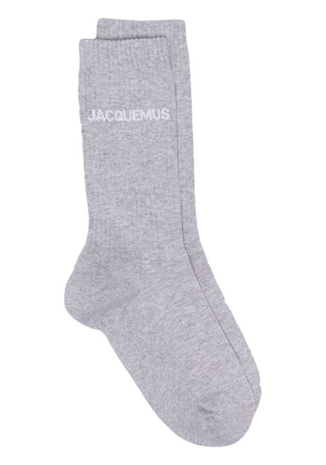 JACQUEMUS Calzini Les Chaussettes Jacquemus Grigi - JACQUEMUS