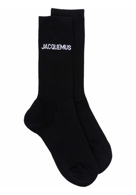 JACQUEMUS Calzini Les Chaussettes Jacquemus Neri - JACQUEMUS