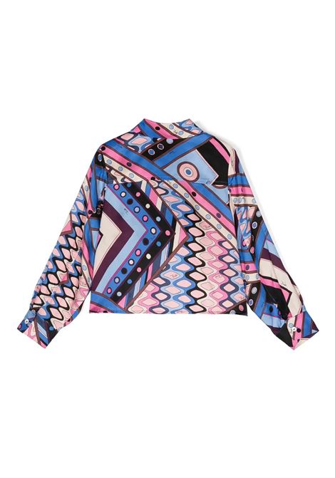EMILIO PUCCI JUNIOR Camicia Con Stampa Vivara - EMILIO PUCCI JUNIOR