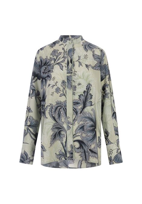 FOR RESTLESS SLEEPERS Camicia Etna Con Fiori Rinascimentali - FOR RESTLESS SLEEPERS