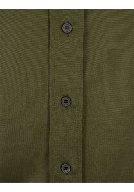 FABIANA FILIPPI Camicia In Jersey Di Seta Verde Oliva - FABIANA FILIPPI