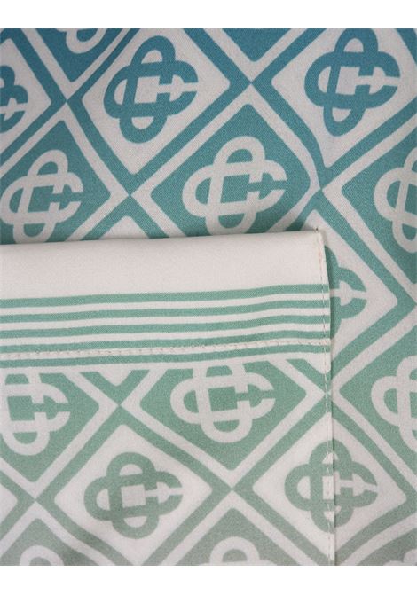 CASABLANCA Camicia In Seta Gradient Monogram - CASABLANCA