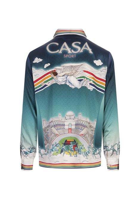 CASABLANCA Camicia In Seta La Déesse Du Stade - CASABLANCA