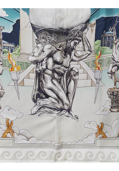 CASABLANCA Camicia In Seta Le Temple Du Sport - CASABLANCA