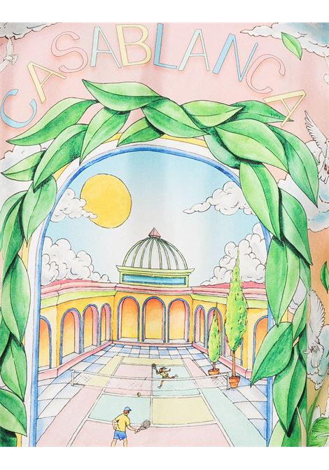 CASABLANCA Camicia In Seta Paysage Ideal - CASABLANCA