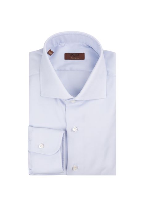 DANDY LIFE Camicia Slim Fit "Journey" In Cotone Oxford Azzurro - DANDY LIFE