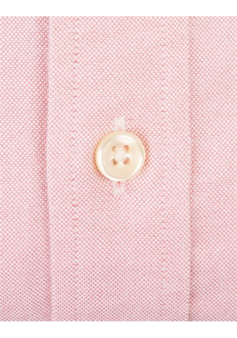 RALPH LAUREN Camicia Slim Fit Rosa Con Pony - RALPH LAUREN