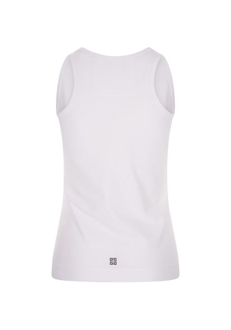 GIVENCHY Canotta Slim GIVENCHY Archetype In Cotone Bianco - GIVENCHY
