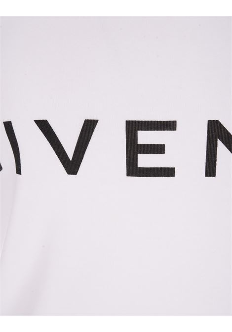 GIVENCHY Canotta Slim GIVENCHY Archetype In Cotone Bianco - GIVENCHY