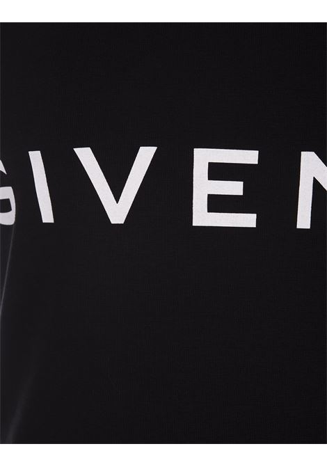GIVENCHY Canotta Slim GIVENCHY Archetype In Cotone Nero - GIVENCHY