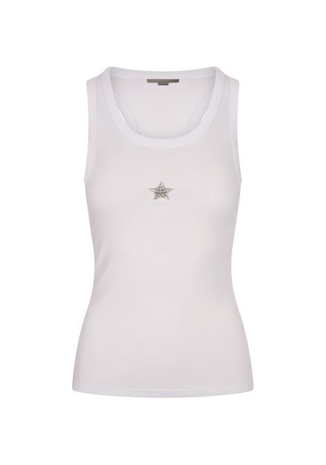 STELLA MCCARTNEY Canotta Stella Bianca - STELLA MCCARTNEY