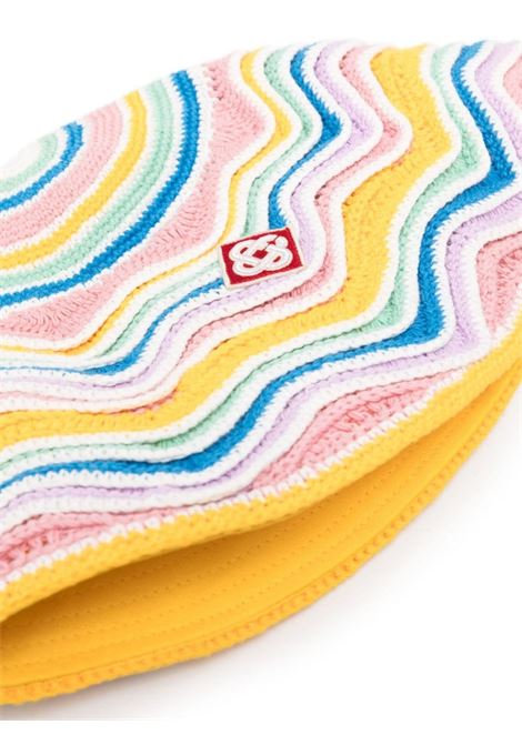 CASABLANCA Cappello Bucket Gradient Wave Crochet - CASABLANCA