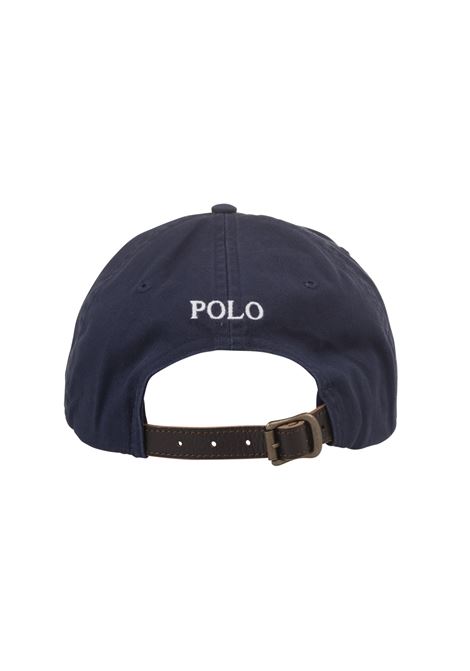 RALPH LAUREN Cappello Da Baseball Blu Navy Con Maxi Pony - RALPH LAUREN