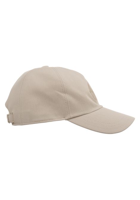CHLOÉ Cappello Da Baseball Cement Beige Con Logo Ricamato - CHLOÉ