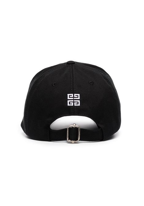 GIVENCHY Cappello Da Baseball GIVENCHY 4G Nero In Serge - GIVENCHY
