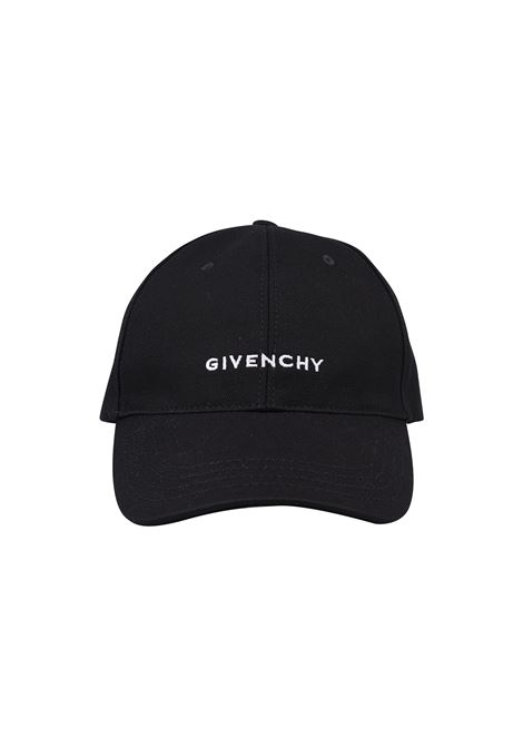 GIVENCHY Cappello Da Baseball GIVENCHY 4G Nero In Serge - GIVENCHY