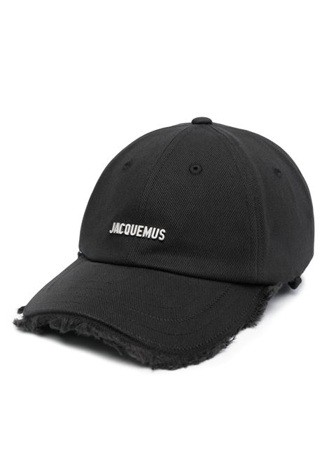 JACQUEMUS Cappello Da Baseball La Casquette Artichaut Nero - JACQUEMUS