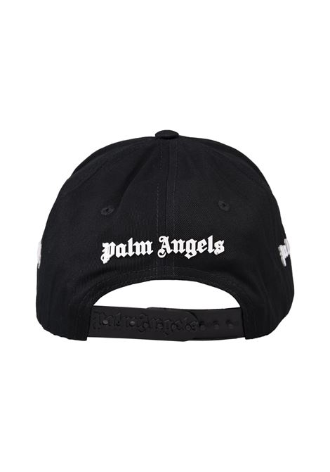 PALM ANGELS Cappello Da Baseball Nero Con Logo - PALM ANGELS