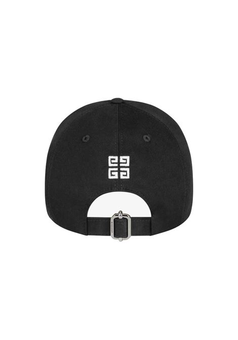 GIVENCHY Cappello Da Baseball Nero Con Ricamo GIVENCHY College - GIVENCHY