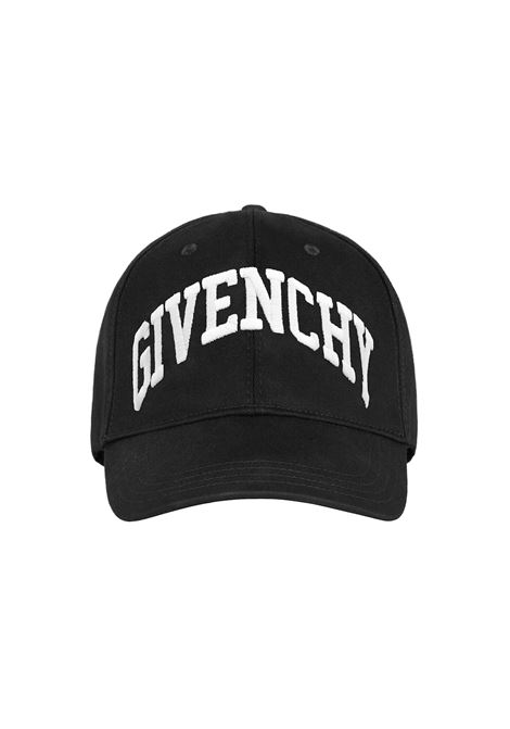 GIVENCHY Cappello Da Baseball Nero Con Ricamo GIVENCHY College - GIVENCHY