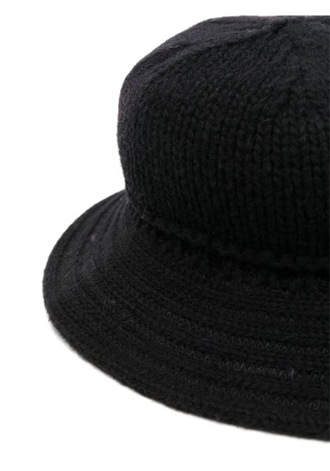 EMILIO PUCCI JUNIOR Cappello Da Pescatore Nero Con Applicazione Logo - EMILIO PUCCI JUNIOR