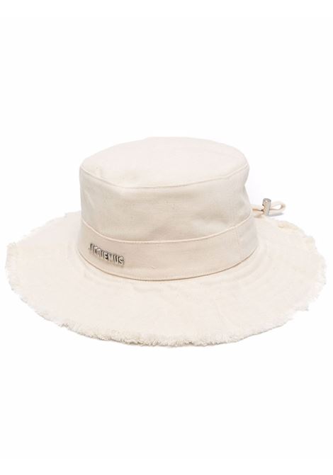 JACQUEMUS Cappello Le Bob Artichaut Off White - JACQUEMUS