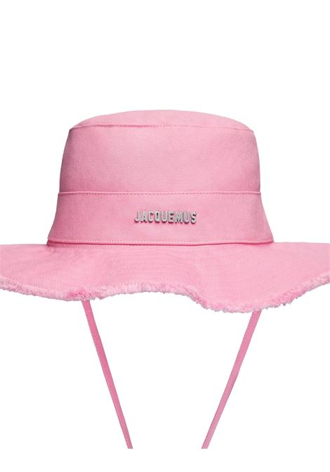 JACQUEMUS Cappello Le Bob Artichaut Rosa Chiaro - JACQUEMUS
