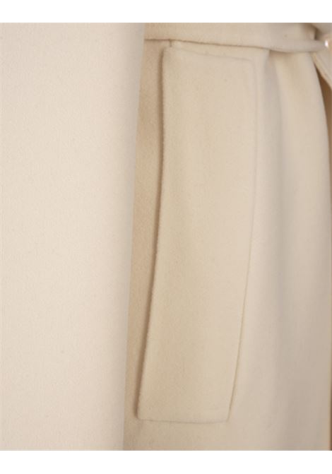 JIL SANDER Cappotto A Vestaglia In Lana Beige - JIL SANDER