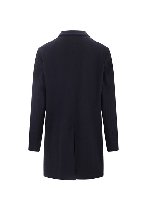 FEDELI Cappotto Dell In Doppia Flanella Di Cashmere Blu - FEDELI