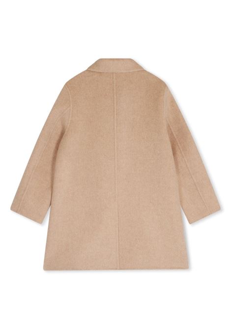 BONPOINT Cappotto Gracie In Lana E Cashmere Beige Melange - BONPOINT