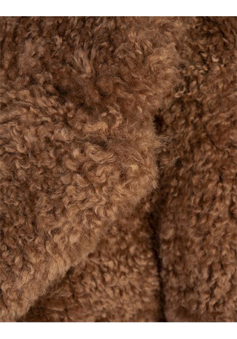 STELLA MCCARTNEY Cappotto In Teddy Cammello - STELLA MCCARTNEY