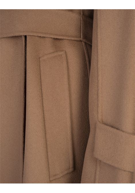 S MAX MARA Cappotto Lungo Ebano Cammello - S MAX MARA