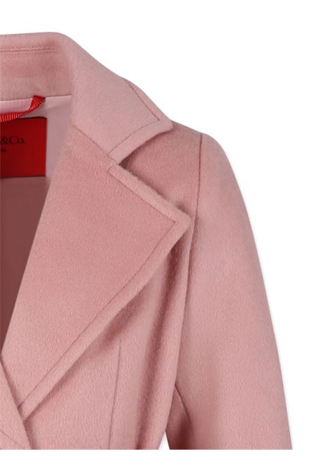 MAX&CO. KIDS Cappotto Runaway In Lana Rosa - MAX&CO. KIDS