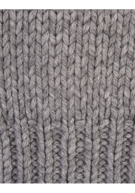 FABIANA FILIPPI Cardigan Bomber In Platinum Roccia - FABIANA FILIPPI