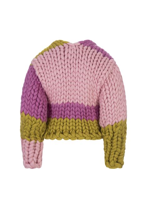 HOPE MACAULAY Cardigan Gooseberry Colossal Knit - HOPE MACAULAY