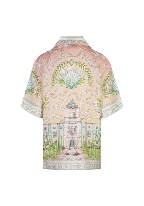 CASABLANCA Camicia In Lino Vase - CASABLANCA