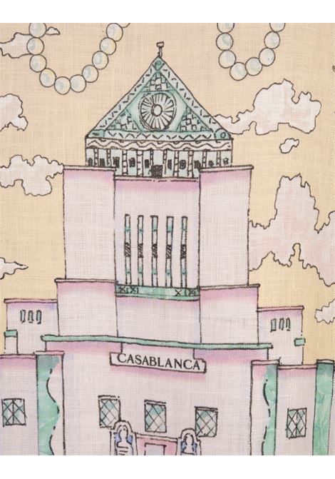 CASABLANCA Camicia In Lino Vase - CASABLANCA