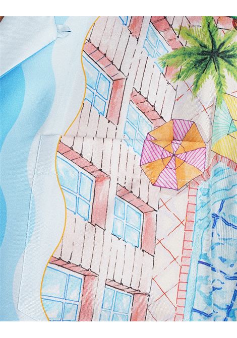 CASABLANCA Camicia In Seta Le Plongeon - CASABLANCA