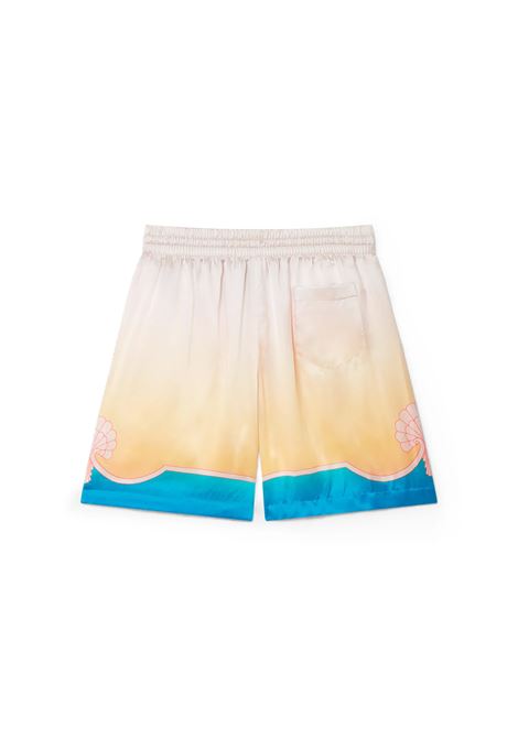 CASABLANCA L'Arc Coloré Silk Shorts - CASABLANCA