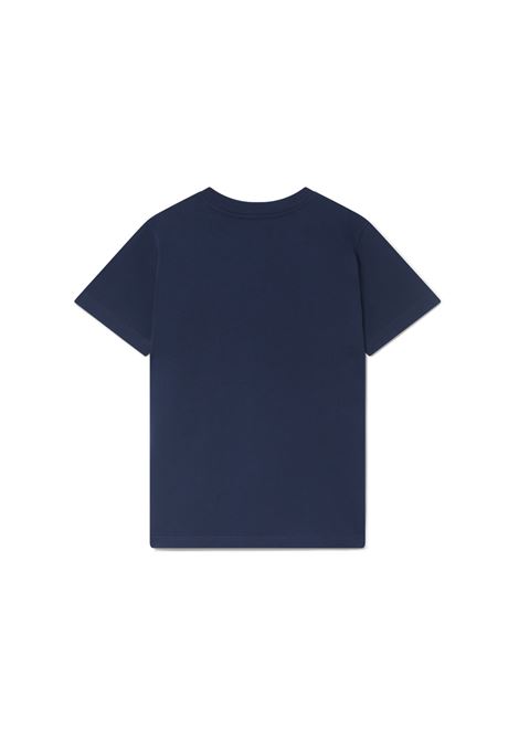 CASABLANCA La Medaille T-Shirt Blu Navy - CASABLANCA